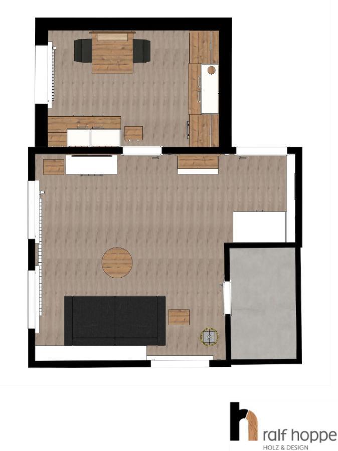 דירות נורדרני Haus Inselanker Kajuete 05 מראה חיצוני תמונה